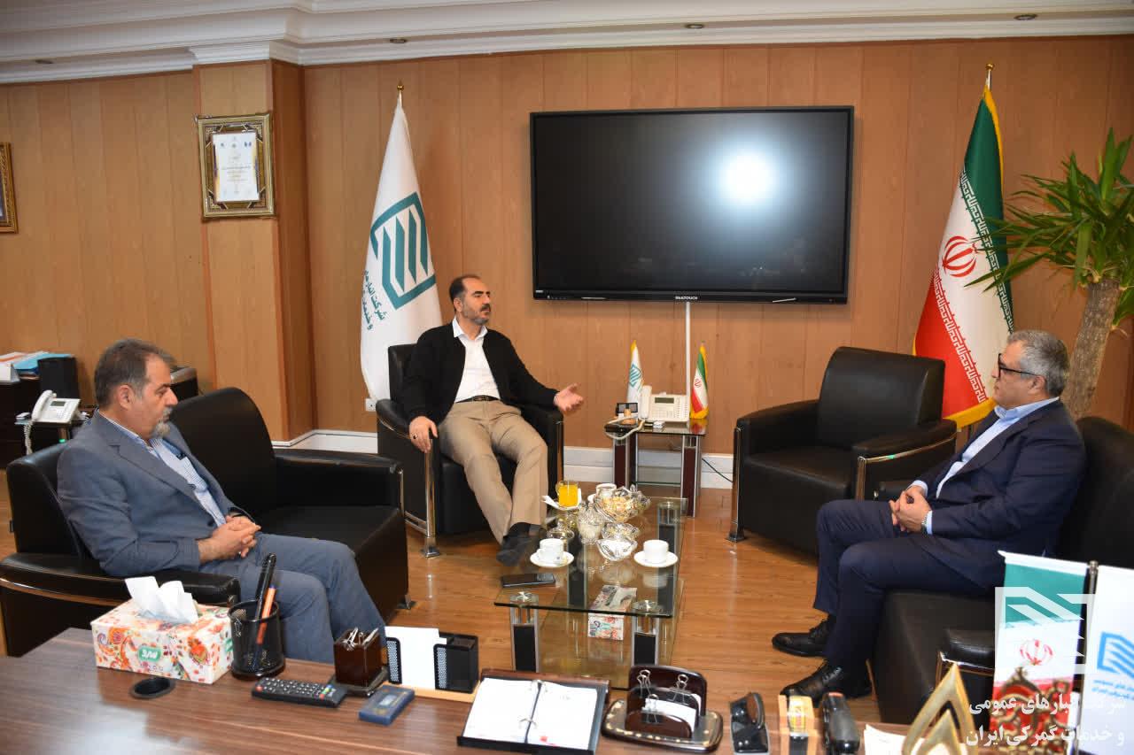 برگزاری نشست مشترک مدیرعامل شرکت انبارهای عمومی و خدمات گمرکی ایران با مدیرعامل ترمینال کالای خطرناک...