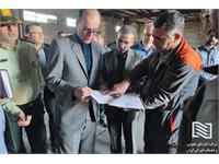 بازدید دادستان مرکز آذربایجان‌غربی و جمعی از مسئولان استان از انبارهای عمومی و خدمات گمرکی ارومیه 5